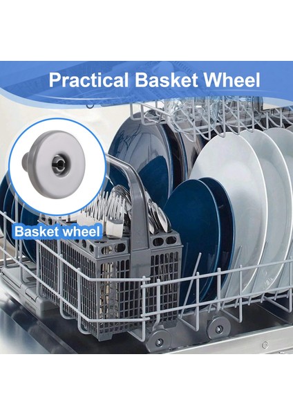 12 Adet Bulaşık Makinesi Tekerlekleri Aeg Electrolux Için Alt Sepet Tekerlekleri Favorit Zanussi Bulaşık Tekerlekleri (Yurt Dışından) fırsatları