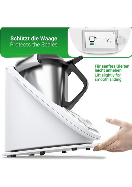 Kayma Tahtası Thermomix Tm5 Tm6 Tm6 Blender Planörler Için Uygun Zahmetsiz Hareketli Hareketli Taşıma Tahtası Beyaz (Yurt Dışından) modelleri