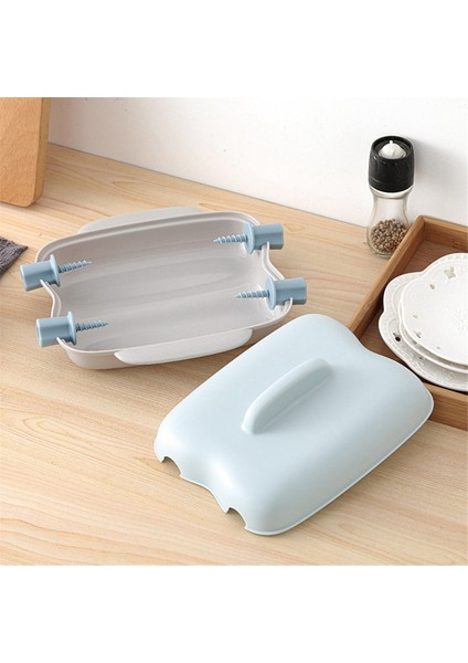 Mikrodalga Fırın Buharda Pişirme Mısır Kutusu Mutfak Alet Mısır Kutusu Mikrodalga Fırın Buharlama Mısır Kutusu Mavi (Yurt Dışından) modelleri