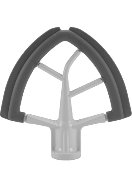 Kitchenaid Için Esnek Kürek Eklemi 4.5-5 Qt Tilt-Head Stand Mikser Yedek Silikon Çırpıcı Kase Kazık Bıçağı (Yurt Dışından)