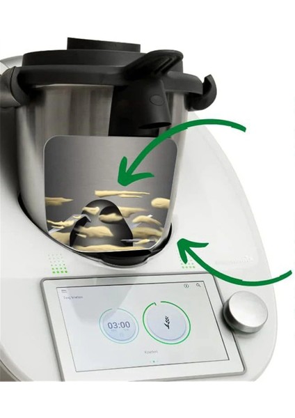 Thermomix Için Tm5 Tm6 Koruyucu Kapak Mikser Bıçağı Ham Yoğurma Kafa Dikiş Koruma Hamur Kir Karıştırıcılarından (Yurt Dışından)