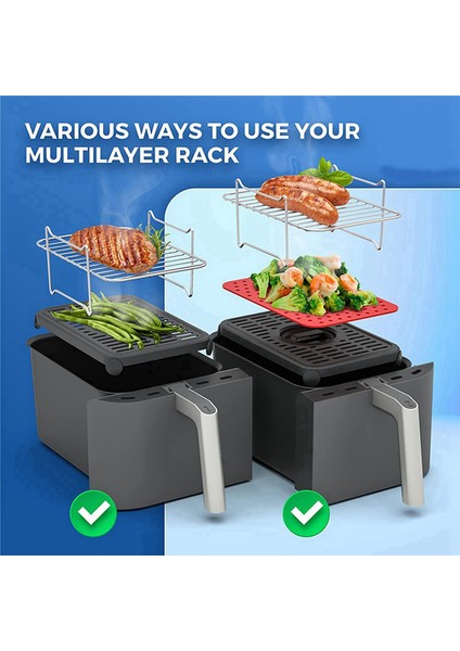 Ninja Foodi DZ201 DZ40 Çift Sepet Hava Fritöz (Yurt Dışından) fiyatları