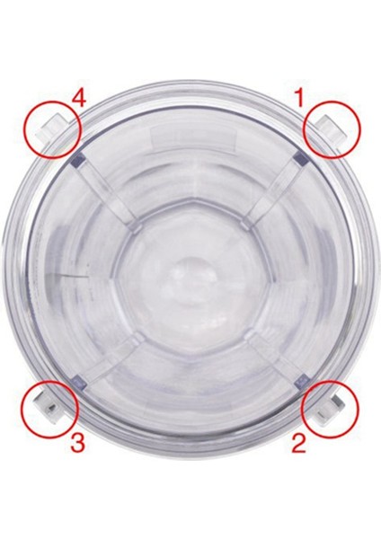 Ninja Blender Yedek Parçaları Için, 24OZ Fincan 7 Yüzgeçli Extractor Blade, Nutri Ninja Otomatik Iq BN801 SS101 BL480-30 BL641 (Yurt Dışından) modelleri