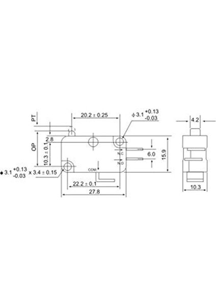 10PCS Evrensel Mikrodalga Kapısı Fırın Dondurucu Mikro Tip Sınır Anahtarı Serisi Ac/dc 125V 250V V-15-1C25 Snap Action (Yurt Dışından) fırsatları