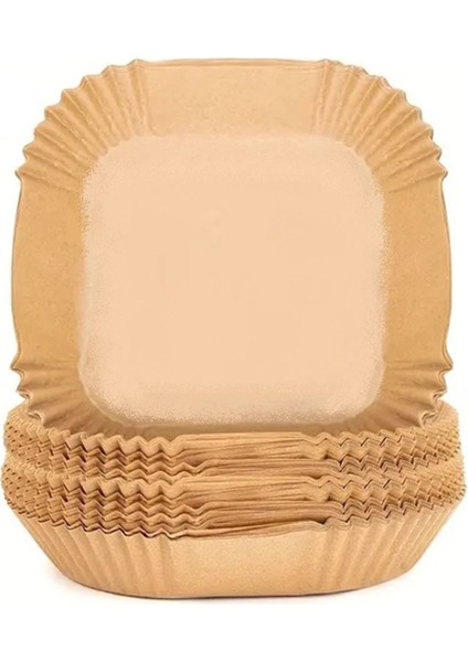 125PCS Için Silikon Yağ Kağıdı Hava Fritöz Gıda Silikon Yağı Sıcaklık Emici Kağıt Pasça Parçaları (Yurt Dışından)