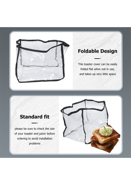 Tost Makinesi Fırın Toz Kapağı Mutfak Cihaz Kapağı Şeffaf Kahvaltı Makinesi Tost Makinesi Kapak Katlanabilir Toz Kapağı (Yurt Dışından) modelleri