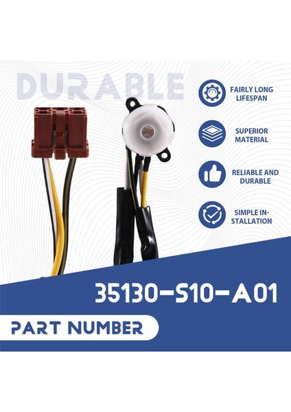 35130-S10-A01 Honda Cr-V 1997-2001 Için Araç Kontak Anahtarı (Yurt Dışından) fırsatları