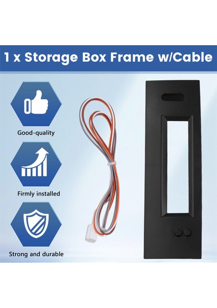 Renault Megane 2 2002-2009 Çerçeve Veya Kablolu Araba Çerçevesi Fasya Saklama Kutusu (Yurt Dışından) fırsatları