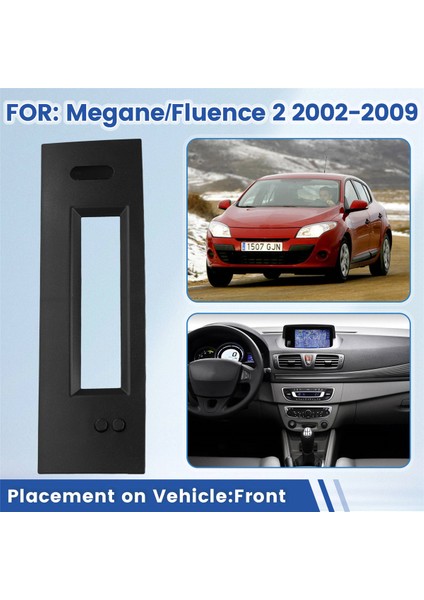 Renault Megane 2 2002-2009 Çerçeve Veya Kablolu Araba Çerçevesi Fasya Saklama Kutusu (Yurt Dışından) indirimleri