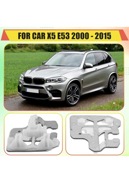 Bmw X5 E53 2000-2015 Için Cam Klipsleri Ön Sol Veya Sağ Metal Kaydırıcı ile Araba Cam Kriko Tamir Klipsleri (Yurt Dışından) indirimleri