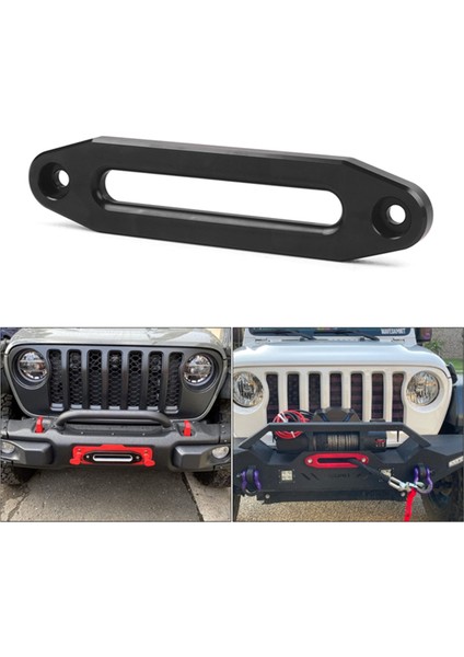 6 Inç 12000 Vinç Halat Kılavuzu Hawse Alüminyum Fairlead Off Road 4WD Halat Gümüş Halat Kılavuzu Tel Kılavuzu Siyah (Yurt Dışından) modelleri