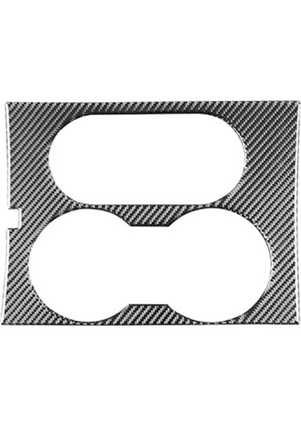 Ford F150 2004-2008 Lhd Karbon Fiber Araba Vites Paneli Bardak Tutucu Kapak Trim Aksesuarları (Yurt Dışından)