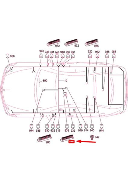 Mercedes-Benz E Coupe C207 Enerji Dağıtıcısı Sol A0009820112,0009820112 Güç Dağıtıcı Terminal Bloğu Için Yeni (Yurt Dışından) fırsatları