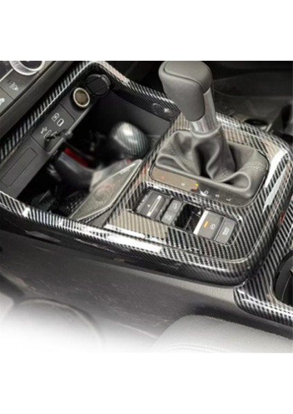 Araba Orta Konsol Bardak Tutucu Paneli Döşeme Vites Kolu Çerçeve Döşeme Karbon Fiber Honda Crv Cr-V 2023-2024 Lhd (Yurt Dışından) fırsatları