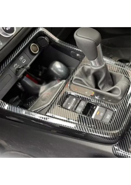 Araba Orta Konsol Bardak Tutucu Paneli Döşeme Vites Kolu Çerçeve Döşeme Karbon Fiber Honda Crv Cr-V 2023-2024 Lhd (Yurt Dışından) indirimleri