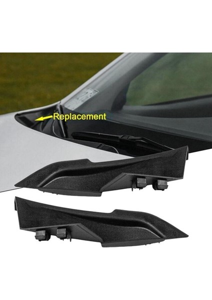 Araba Ön Cam Silecek Kapağı Deflektör Yan Kapağı 86153-3X000 86154-3X000 Hyundai Elantra 2011-2016 Için (Yurt Dışından) fiyatları