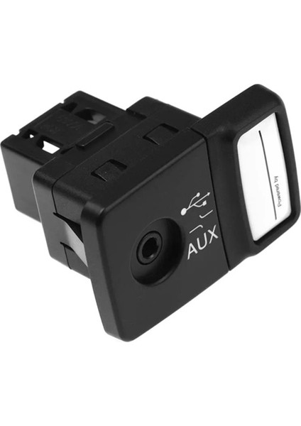 Araba Medya Oynatıcısı Aux Ses Arabirimi Şarj Portu Soketi USB Yardımcı Soketi 735547937 Fiat 500 Panda Punto Için (Yurt Dışından)
