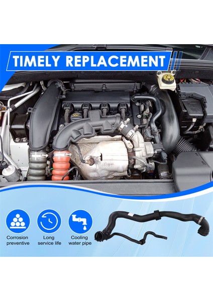 5N0121101G Araba Motor Radyatör Soğutma Hortumu Soğutma Borusu Tertibatı Vw Tiguan 5n 2.0 2008-2018 5N0121101 (Yurt Dışından) fırsatları