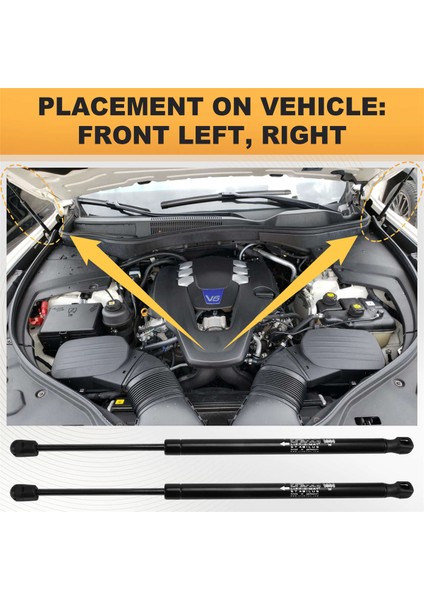 Araba Ön Kaput Kaput Gaz Amortisörü Maserati Ghibli Levante Quattroporte M156 2014-2017 670007295 (Yurt Dışından) indirimleri