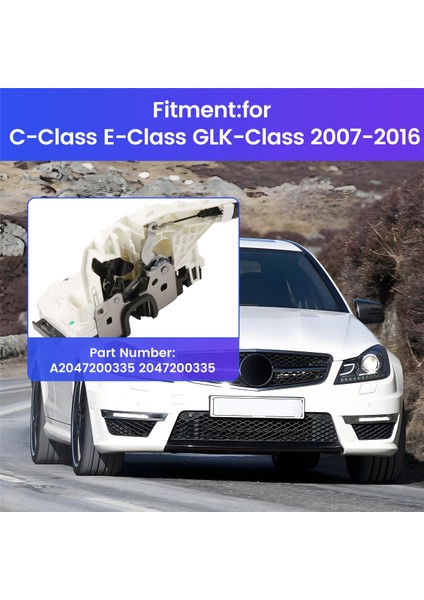 A2047200335 Mercedes Benz C-Class E-Class Glk-Class 2007-2016 Için Araç Sol Kapı Kilidi Aktüatörü 2047200335 (Yurt Dışından) fırsatları