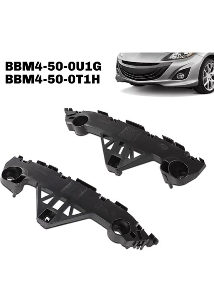 Mazda 3 2.0l/2.5l 2010-2013 BBM4-50-0U1G, BBM4-50-0T1H Için Ön Tampon Tutucu Braketleri Sağ ve Sol (Yurt Dışından) fiyatları