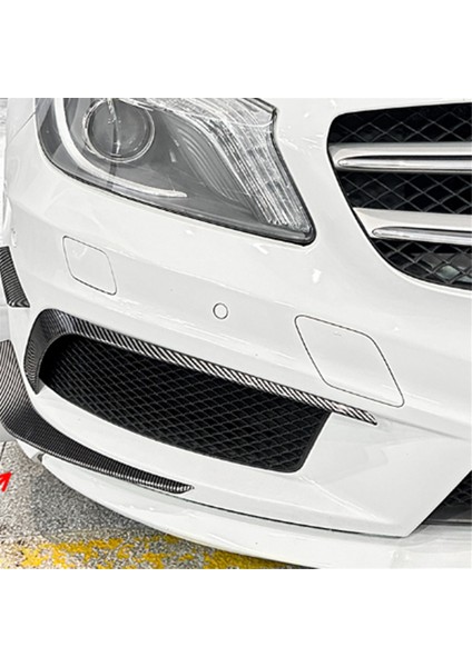 Araba Ön Tampon Alt Ayırıcı Spoiler Sis Lambası Spoiler Trim Mercedes-Benz A Sınıfı W176 Amg 2013-2015 A (Yurt Dışından) indirimleri