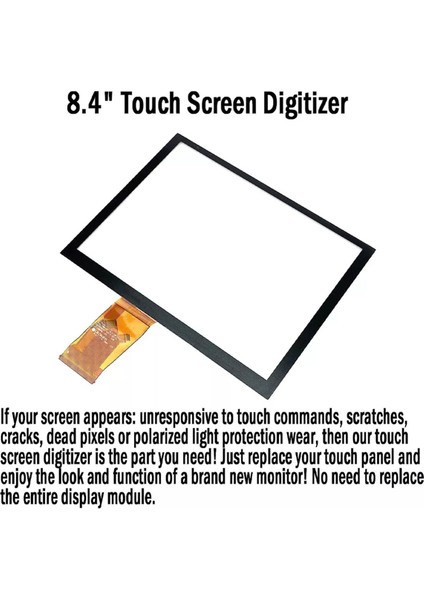 Jeep Grand Cherokee 2018-2020 LA084X01-SL03 LA084X01(SL)(01) Için 8.4 Inç LCD Monitör Dokunmatik Ekran (Yurt Dışından) fiyatları