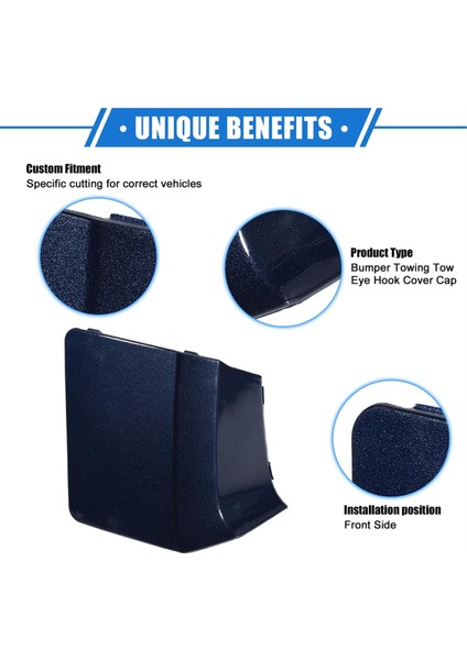 Ön Tampon Çekme Kancası Kapağı Kapağı 57731FG330 Subaru Impreza 2010-2014 Wrx 2012-2014 Wrx Stı 2013-2014 Koyu Mavi (Yurt Dışından) fırsatları