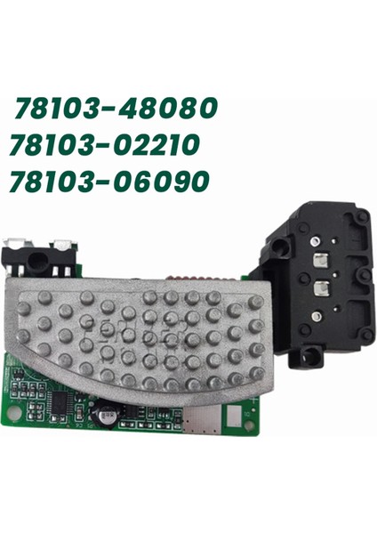 Araba Üfleyici Motor Kontrol Modülü 78103-48080 78103-02210 7810306090 Toyota Camry Üfleyici Direnç Regülatörü 7810348080 (Yurt Dışından) fiyatları
