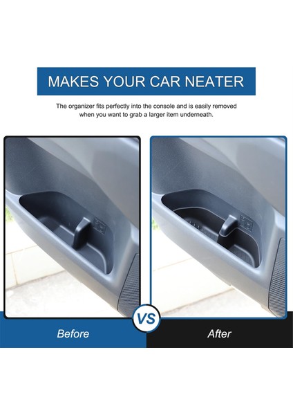 Ön Arka Kapı Yan Depolama Kutusu Düzenleyici Tepsi Toyota Land Cruiser Prado 250 J250 LC250 2024 2025 Aksesuarları (Yurt Dışından) fırsatları