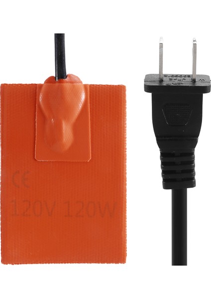 120V Araba Motor Yağı Tankı Su Geçirmez Isıtıcı Ped Evrensel Yakıt Tankı Su Tankı Silikon Isıtma Matı Isınma Abd Fişi (Yurt Dışından) modelleri