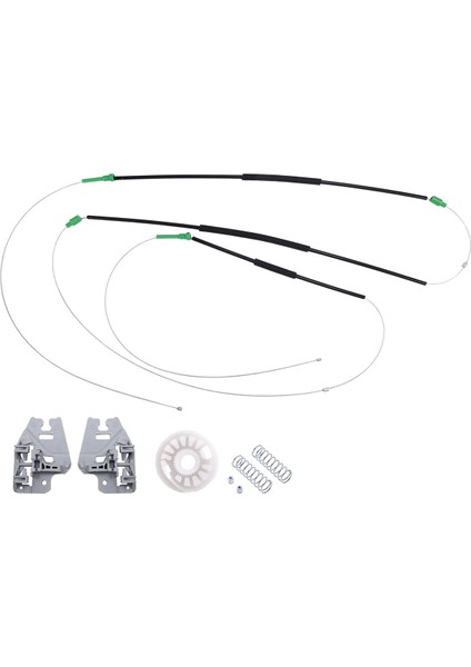 Bmw E46 323I 325I 328I Ön Sol Veya Sağ Için Araba Elektrikli Cam Regülatörü Tamir Takımı 51337020659 / 51337020660 (Yurt Dışından)