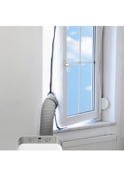 AirLock 100 Klima Pencere Aparatı Tüm Modellerle Uyumlu Sıcak Hava Önleyici Dayanıklı Kumaş
