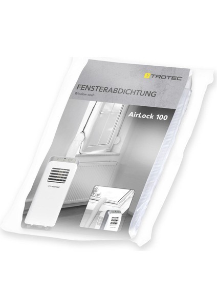 AirLock 100 Klima Pencere Aparatı Tüm Modellerle Uyumlu Sıcak Hava Önleyici Dayanıklı Kumaş
