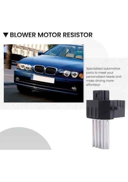 Araba Üfleyici Motor Direnci A/c Isıtıcı Fanı 64116920365 64116923204 64116931680 64118380580 Bmw E39 E53 E83 E46 E36 325 (Yurt Dışından) modelleri