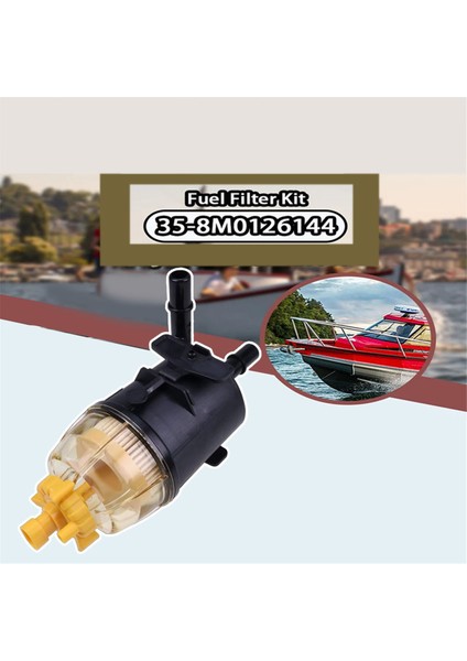 Mercury Dıştan Takma Motor 175HP 200HP 225HP 250HP 300HP 450HP Tekne Deniz Motoru Için Yakıt Su Ayırıcı TERTIBATI8M0126144 (Yurt Dışından)