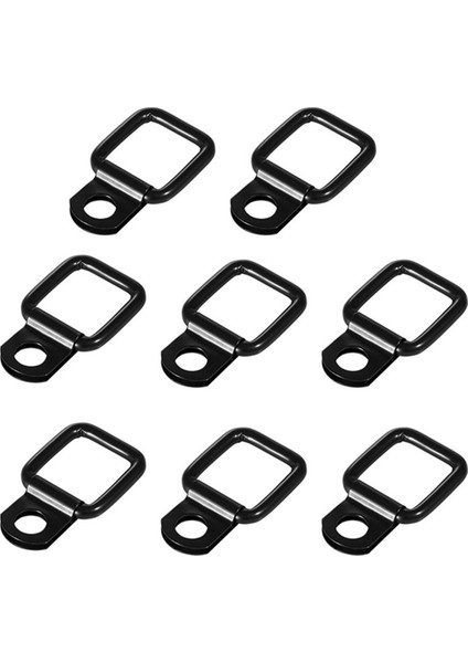 Araba D-Ring Bağlama Vidaları Çekme Tokası Ankraj Halkası Tavan/bagaj Tokası Jeep Wrangler Tj Jk Jl Jt 1997-2023 8 Adet (Yurt Dışından)