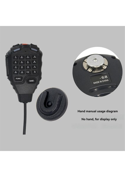 2 Adet Araba Standı Mikrofon Askı Kancası FT-7900R TM271 TM281 Radyo MH48 KMC35 D9000 SSM-85D Için Uygundur (Yurt Dışından) modelleri