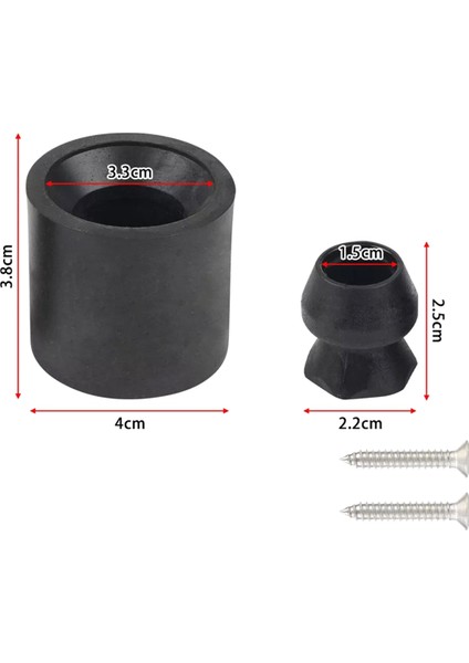 Römork Kapısı Tutucu Takımı Deformasyona Dayanıklı Koruyucu Çoğu Karavan Römorku Için 4 Adet (Yurt Dışından) fiyatları