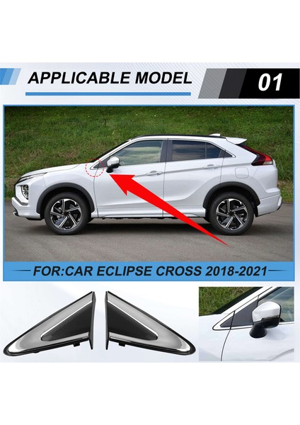 Araba Yan Ayna Köşe Üçgen Süsleme Paneli Pencere Üçgen Plaka 7407A521 Mitsubishi Eclipse Cross 2018-2021 Için (Yurt Dışından) indirimleri