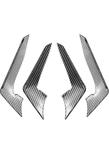 Araba Ön Tampon Spoyleri Ayırıcı Kapağı Sis Lambası Dudak Ayırıcı Izgara Döşemesi Audi A5 S5 F5 Sline 2017-2020 A (Yurt Dışından)