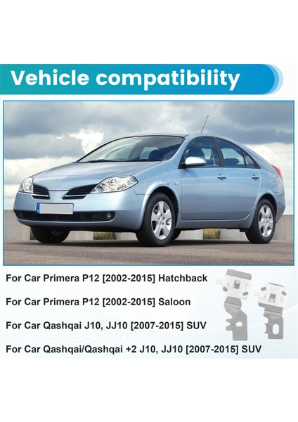 Nıssan Prımera P12 2002-2007 NS115-LAB Ön Sol Için Araba Cam Regülatörü Tamir Klipsleri (Yurt Dışından) indirimleri