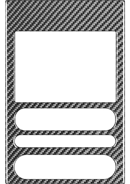 Ford F150 2004-2008 Karbon Fiber Araba Kontrol CD Ses Paneli Çerçeve Kapağı Sticker Trim Aksesuarları (Yurt Dışından)
