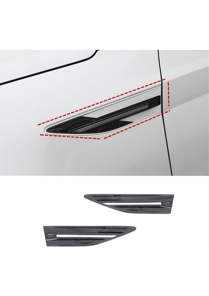 Hyundai Sonata Dn8 2024 Karbon Fiber Araba Yan Hava Menfezi Çamurluk Kapağı Trim Dekorasyon Aksesuarları (Yurt Dışından) fırsatları