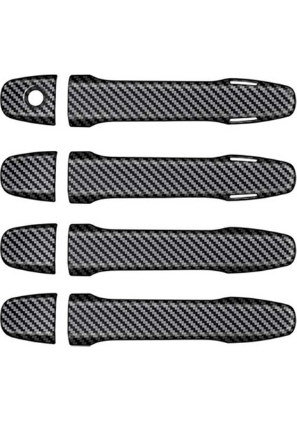 Subaru Forester 2025 Için Araba Kapısı Dış Çekme Kolu Döşeme Kapağı Dış Kol Döşeme Çıkartması Karbon Fiber (Yurt Dışından)