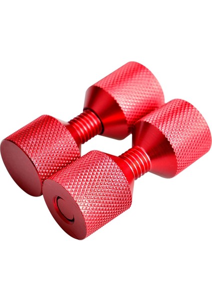 4 Adet Alüminyum Flanş Iki Delikli Pimler 1-1/8 Inç Iki Delikli Hizalama Pimleri ve 1-5/8 Inç Çıkarılabilir Flanş Kırmızı (Yurt Dışından) modelleri