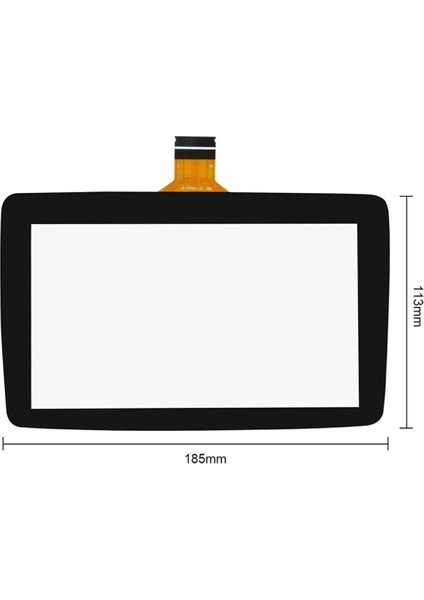 7 Inç Araba Ekran Dokunmatik Ekran Cam Ekran BHP1611J0D Mazda 3 2014 2015 2016 (Yurt Dışından) fiyatları