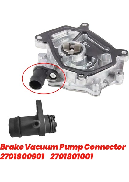 Araba Fren Vakum Pompası Konnektörü 2701800901 2701801001 Mercedes Benz W213 W205 C117 M270 M274 Motorları 2702300165 (Yurt Dışından) modelleri