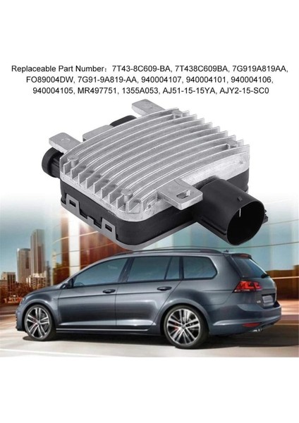 Araba Soğutma Fanı Kontrol Modülü 941013801 940009402 Land Rover Freelander Iı 07-15 Ford Mondeo S-Max Volvo XC60 XC70 (Yurt Dışından) fırsatları