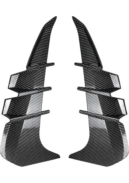 Araba Yan Kanat Hava Akış Giriş Kapağı Yan Çamurluk Trim Spoiler Toyota GR86 Subaru Brz 2022+ Karbon Fiber Desen (Yurt Dışından)